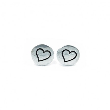 Earrings "Hearts" - Studs