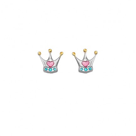 Earrings "Crowns" - Studs