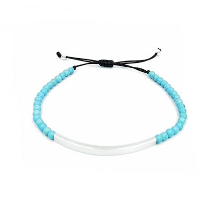 Bracelet "Bar S" - Turquoise
