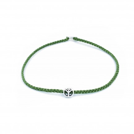 Bracelet "World Peace" - Green