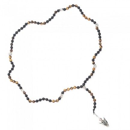 Necklace/Rosary "Sarisa" -...