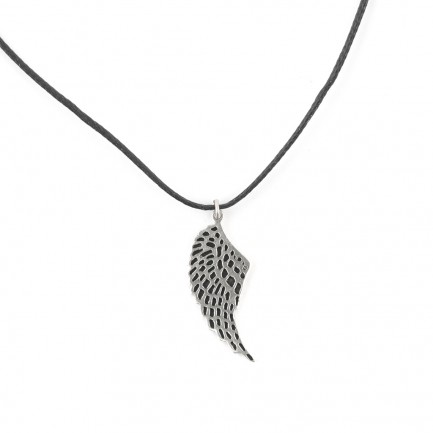 Necklace "Τhe Wing" - Black