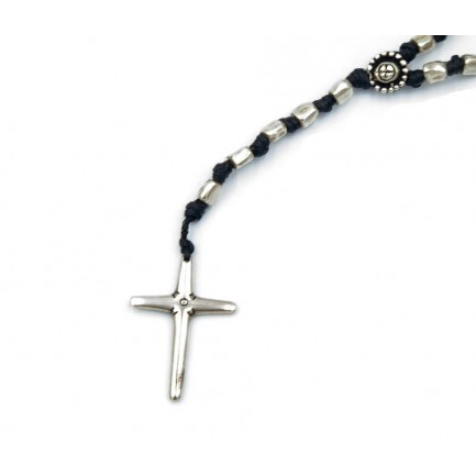 Rosary/Cross "Houston" - Black