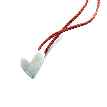 Necklace "The Heart" - Red