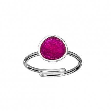 Purple "Pebble" ring